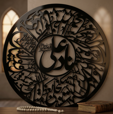 Nade Ali Islamic Calligraphy Wall Art