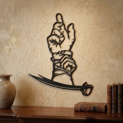 Maula Ali Hand With Sword Wall Art